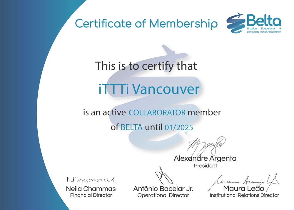 Beta Certificate of Membership